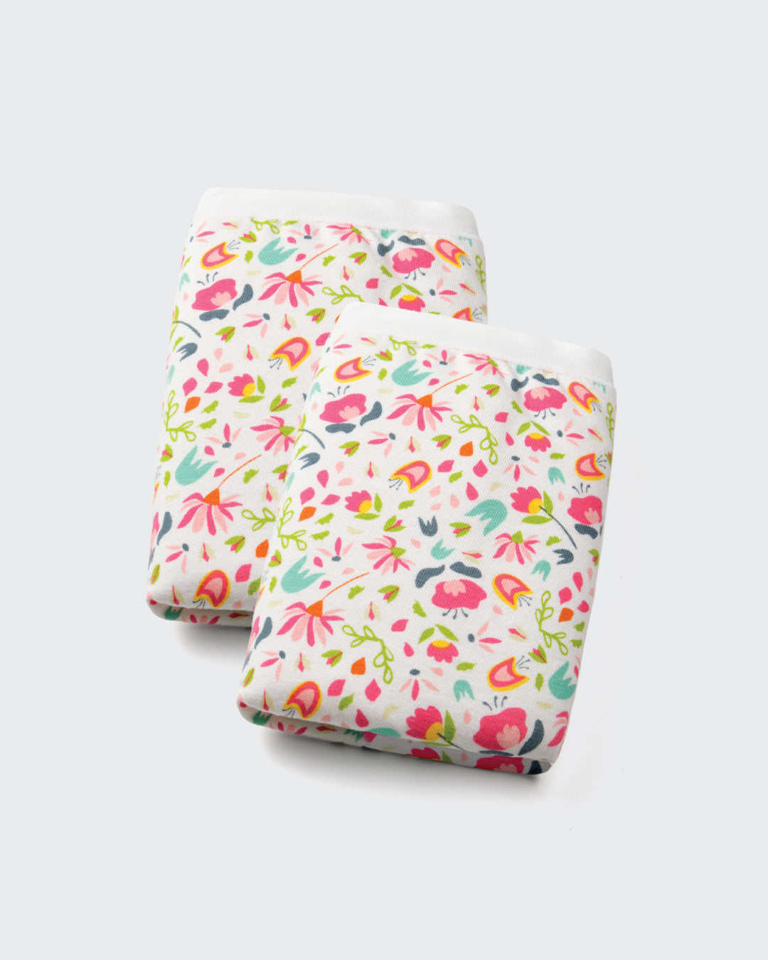 Women Comfy Bikini Panties - Floral (2 in 1 Pack)