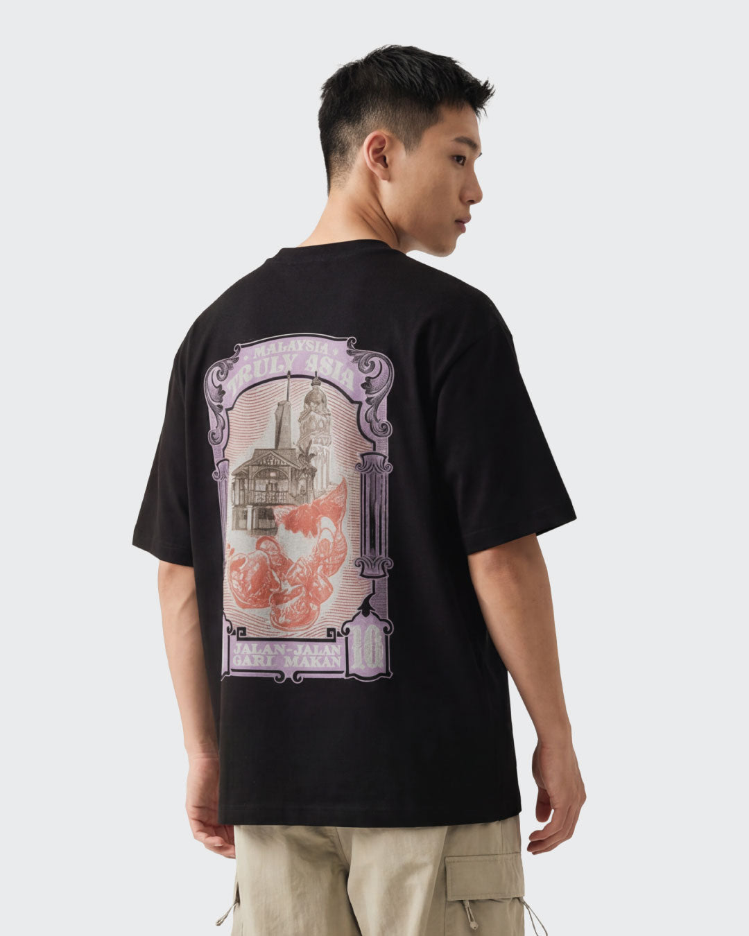 Oxwhite x Loka Made Truly Asia Print Tee