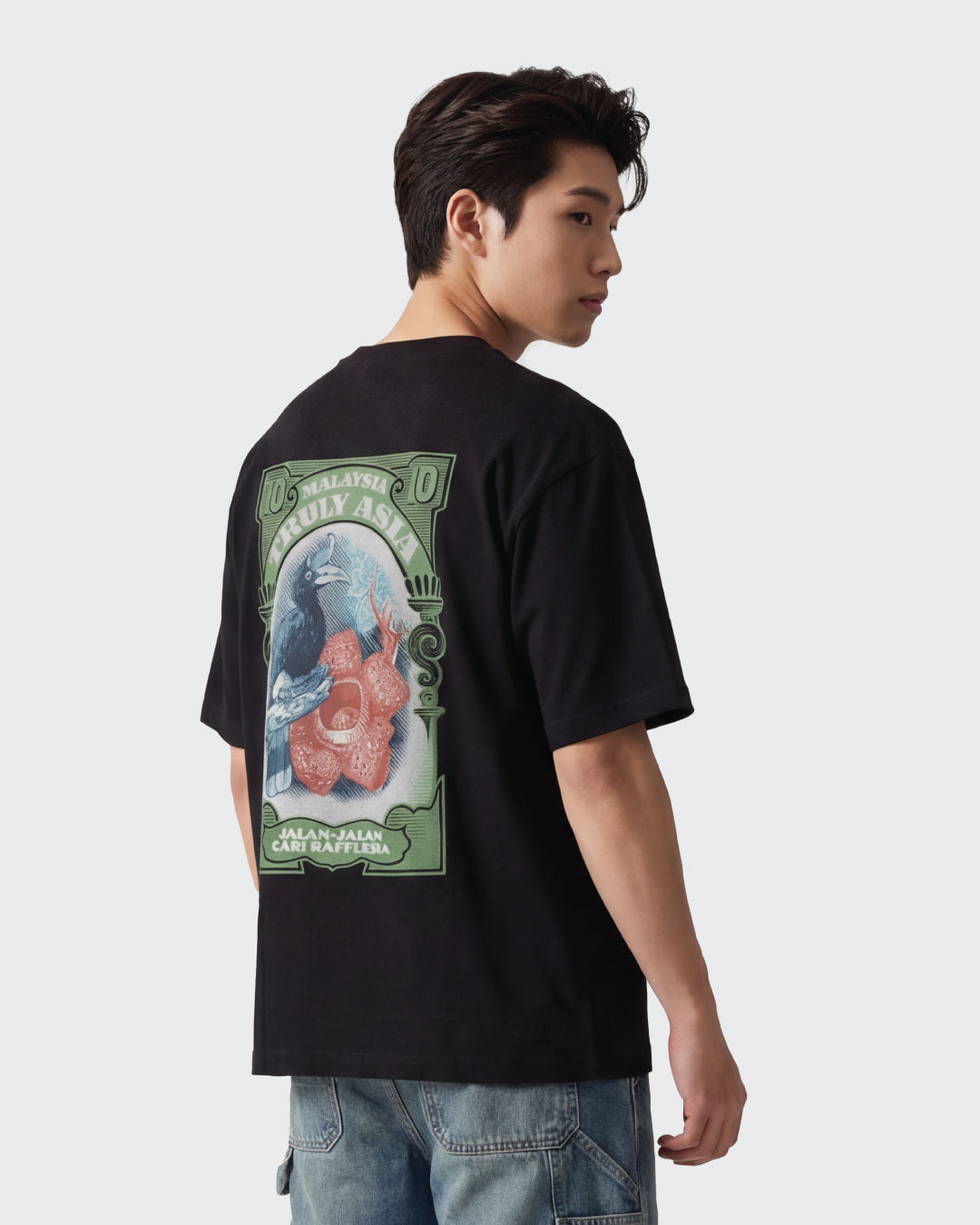 Oxwhite x Loka Made Truly Asia Print Tee