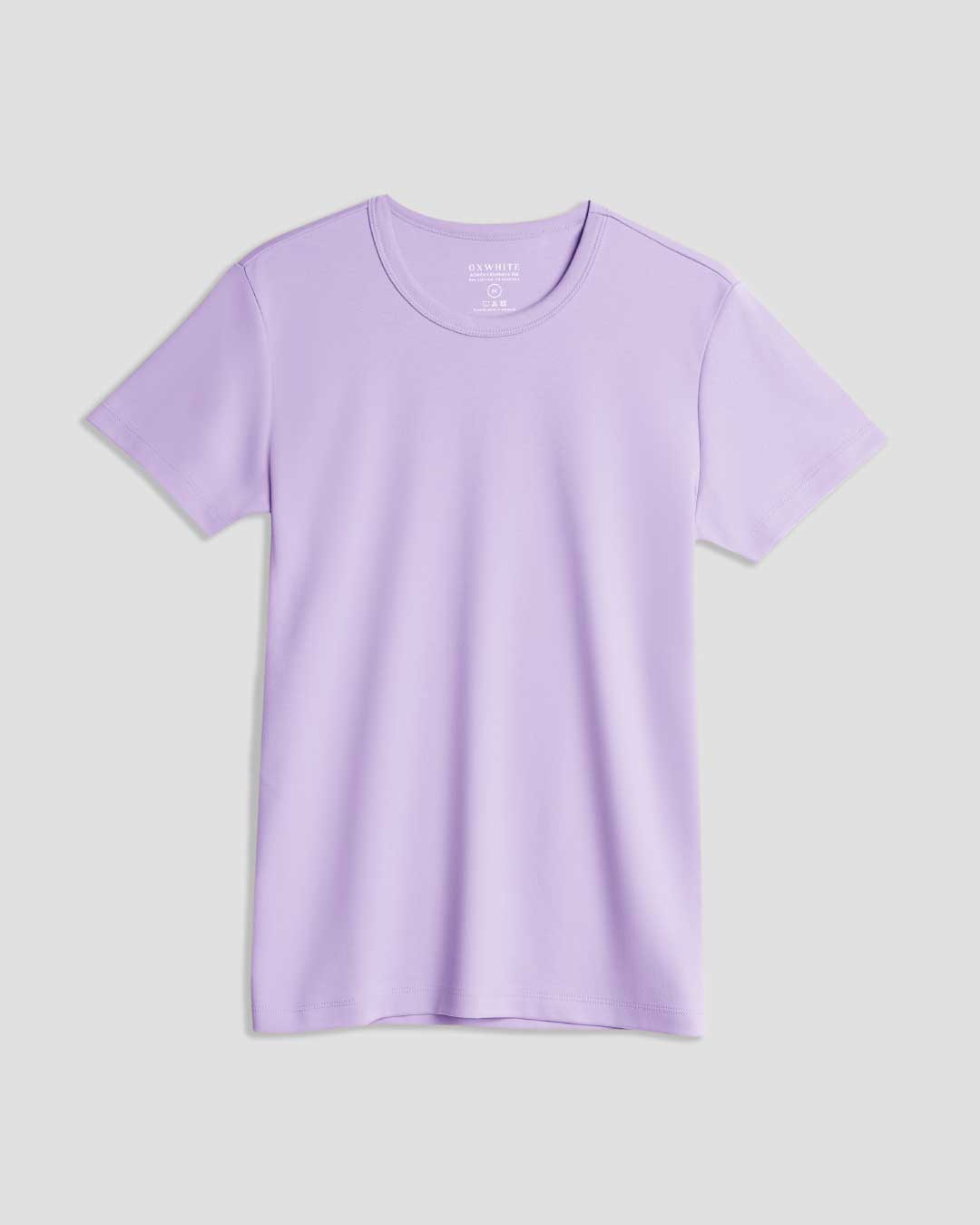 Women Premium Weight Cotton Crew Neck Tee (Essential)