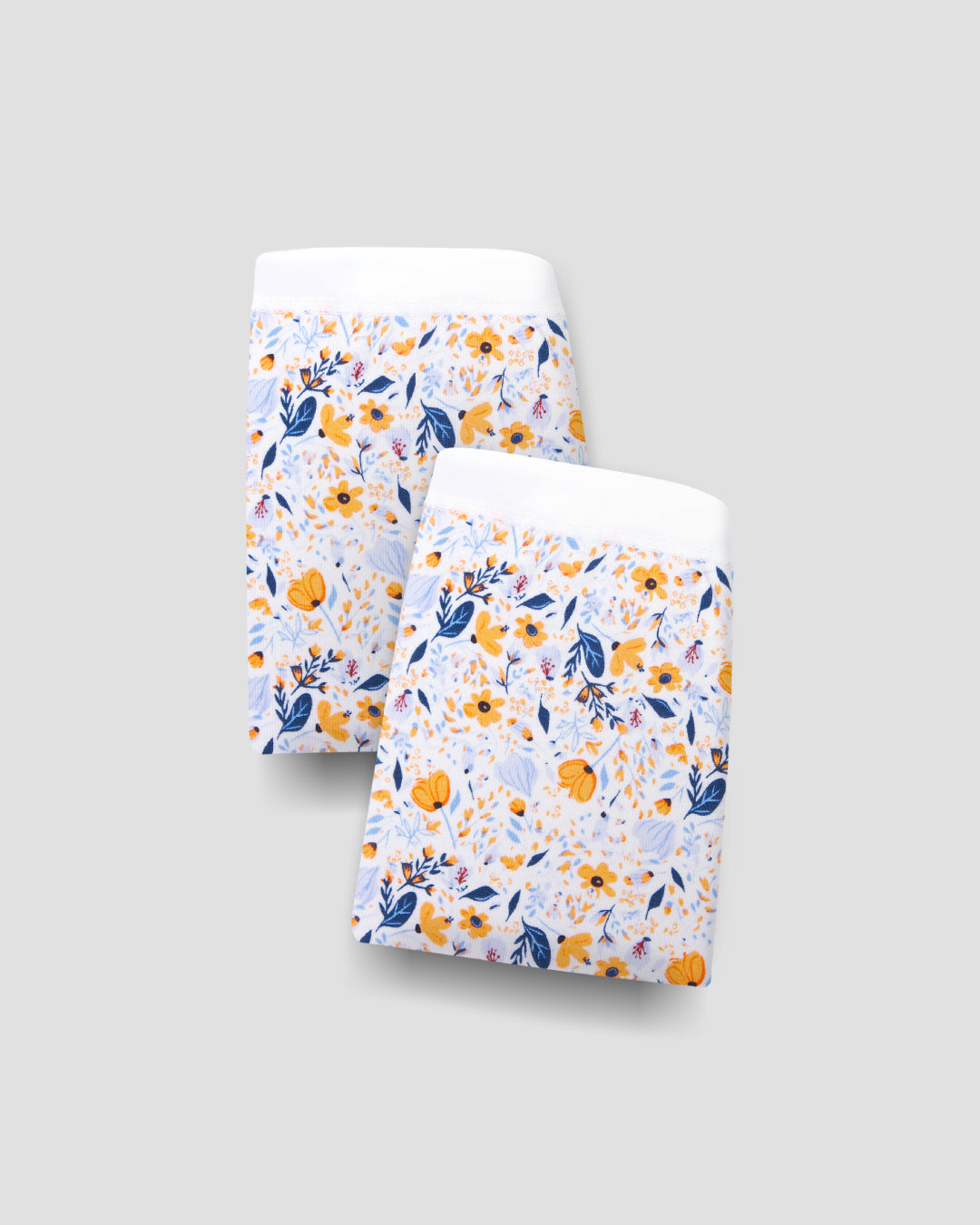 Women Comfy Bikini Panties - Floral (2 in 1 Pack)