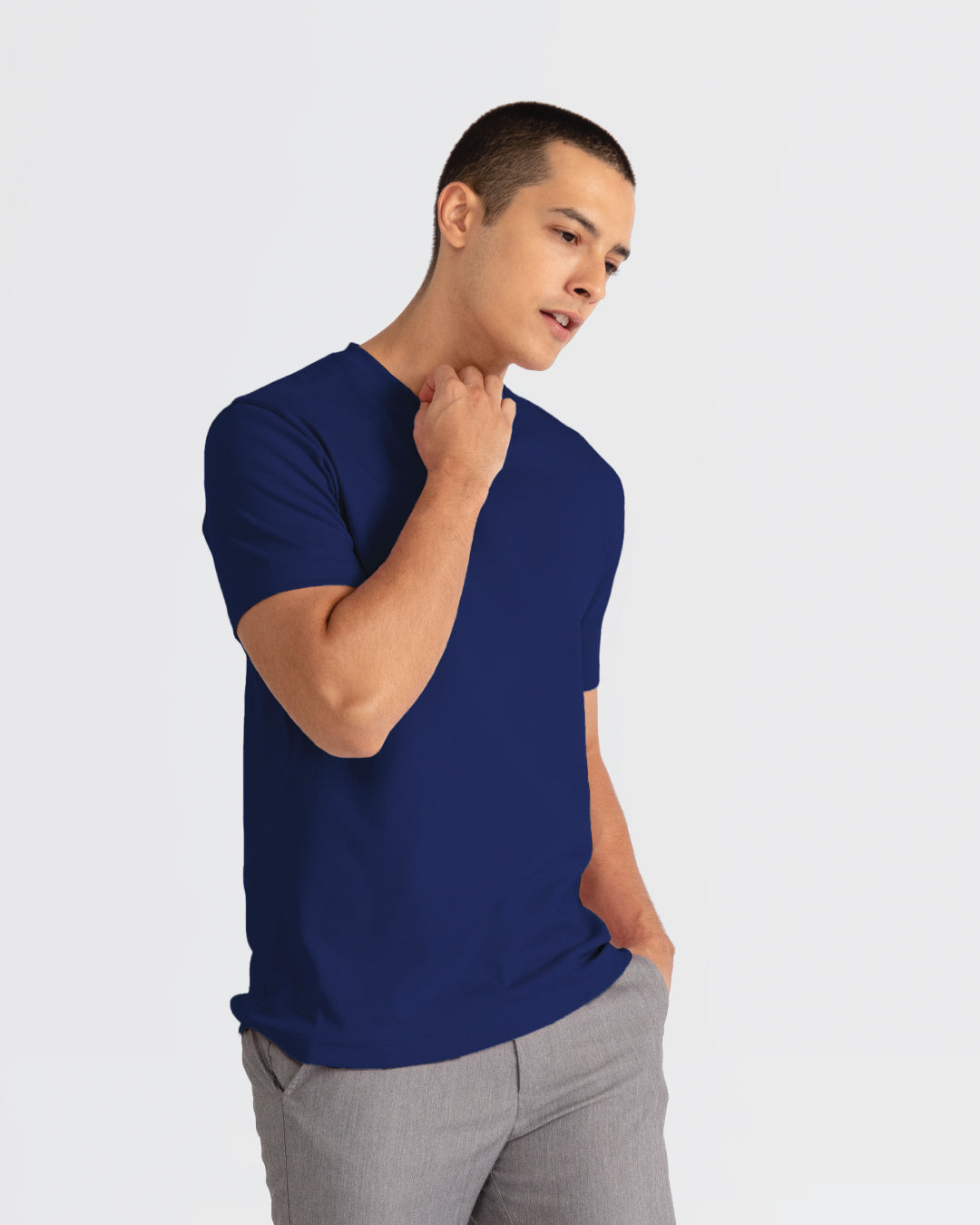 Men Premium Weight Cotton Crew Neck Tee (Seasonal)