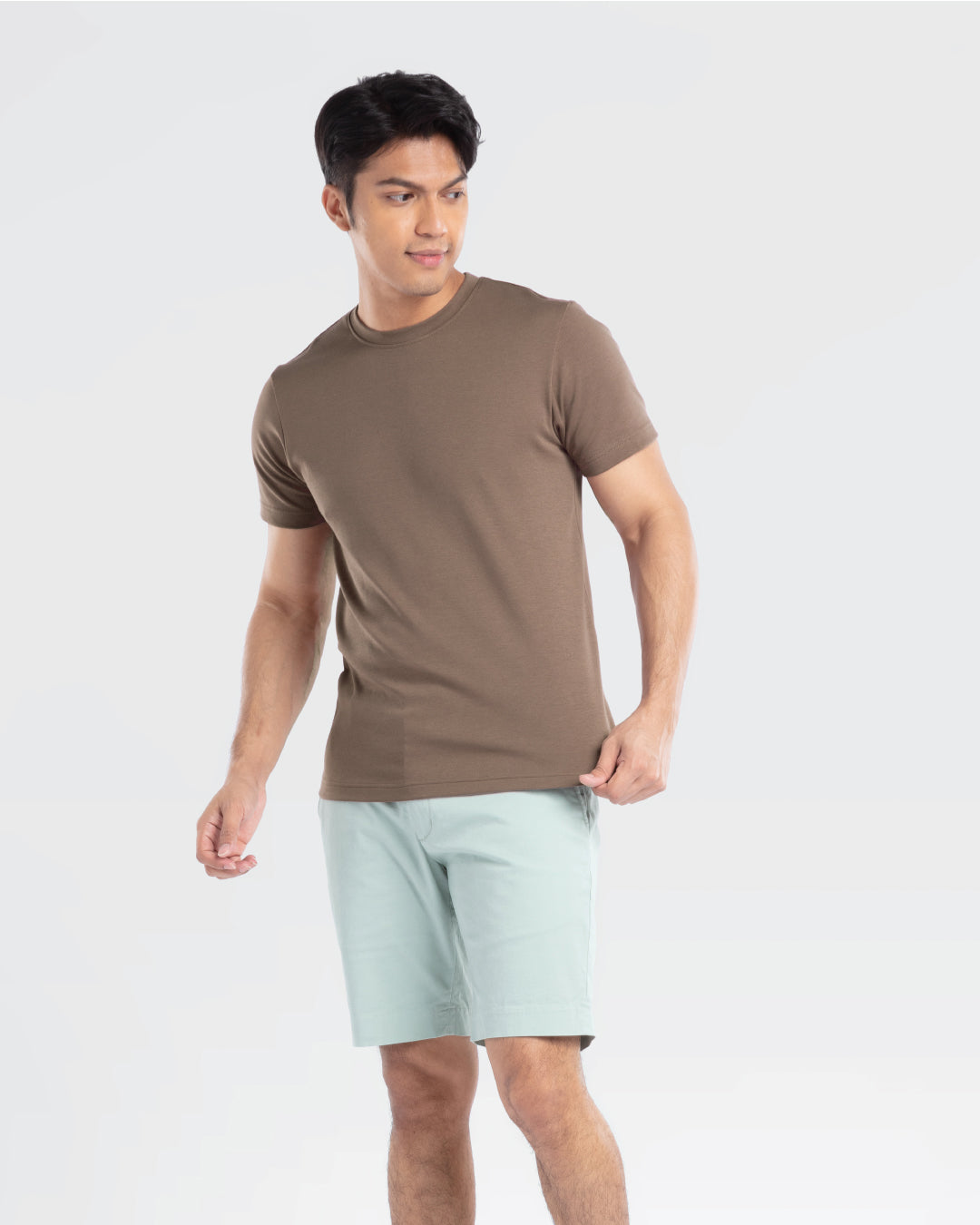 Men Premium Weight Cotton Crew Neck Tee (Seasonal)