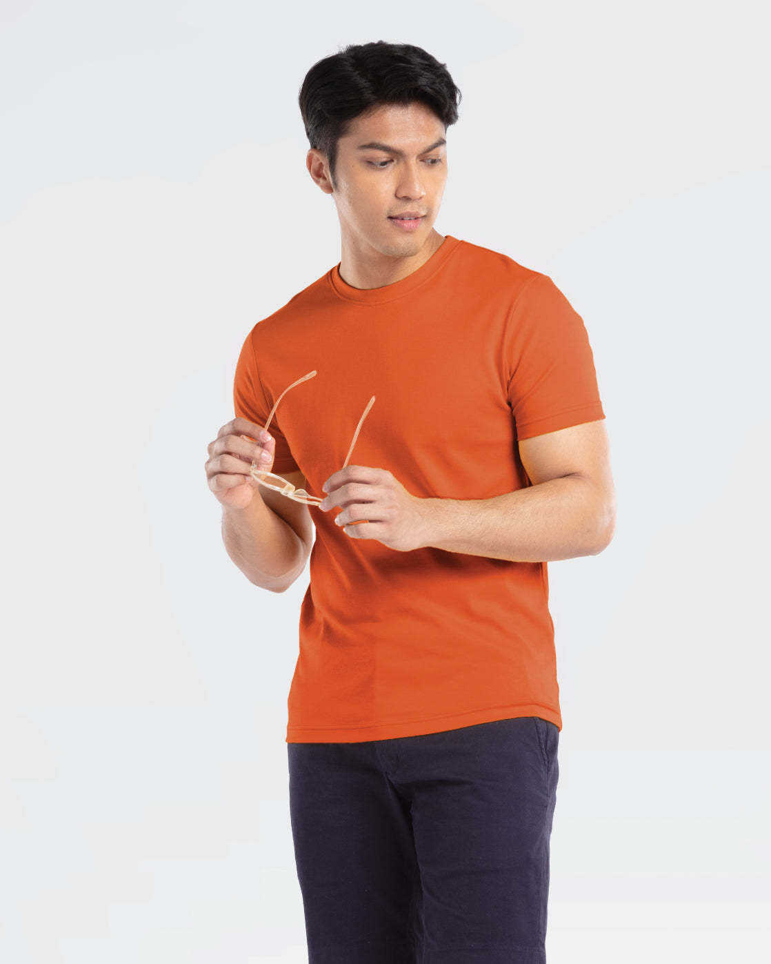 Men Premium Weight Cotton Crew Neck Tee (Seasonal)