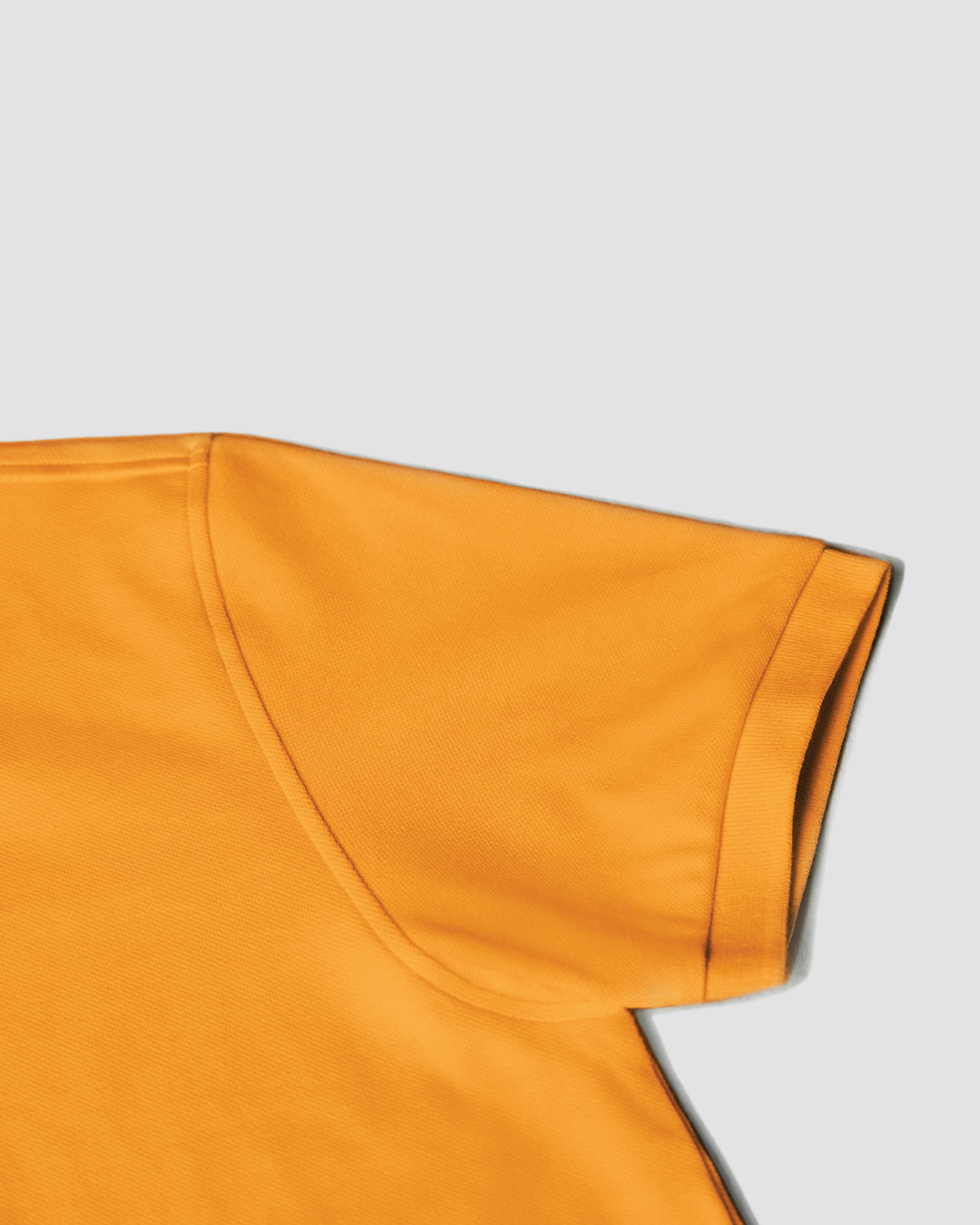 Men Mandarin Collar Slim Fit Polo Tee