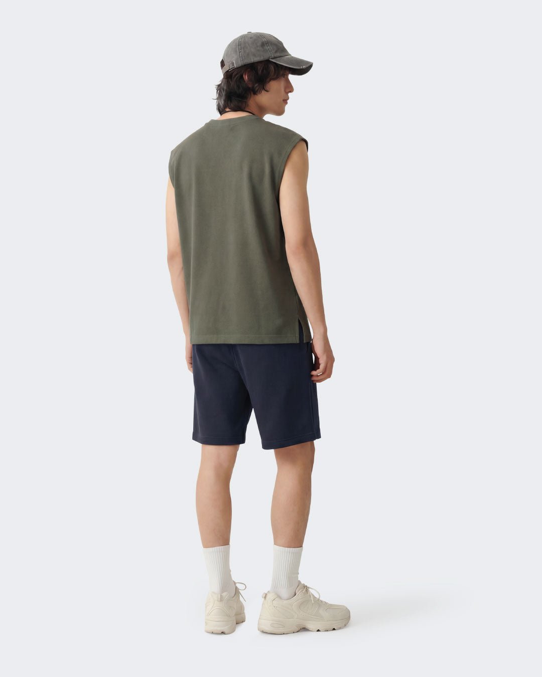Men Pique Muscle Tank Top