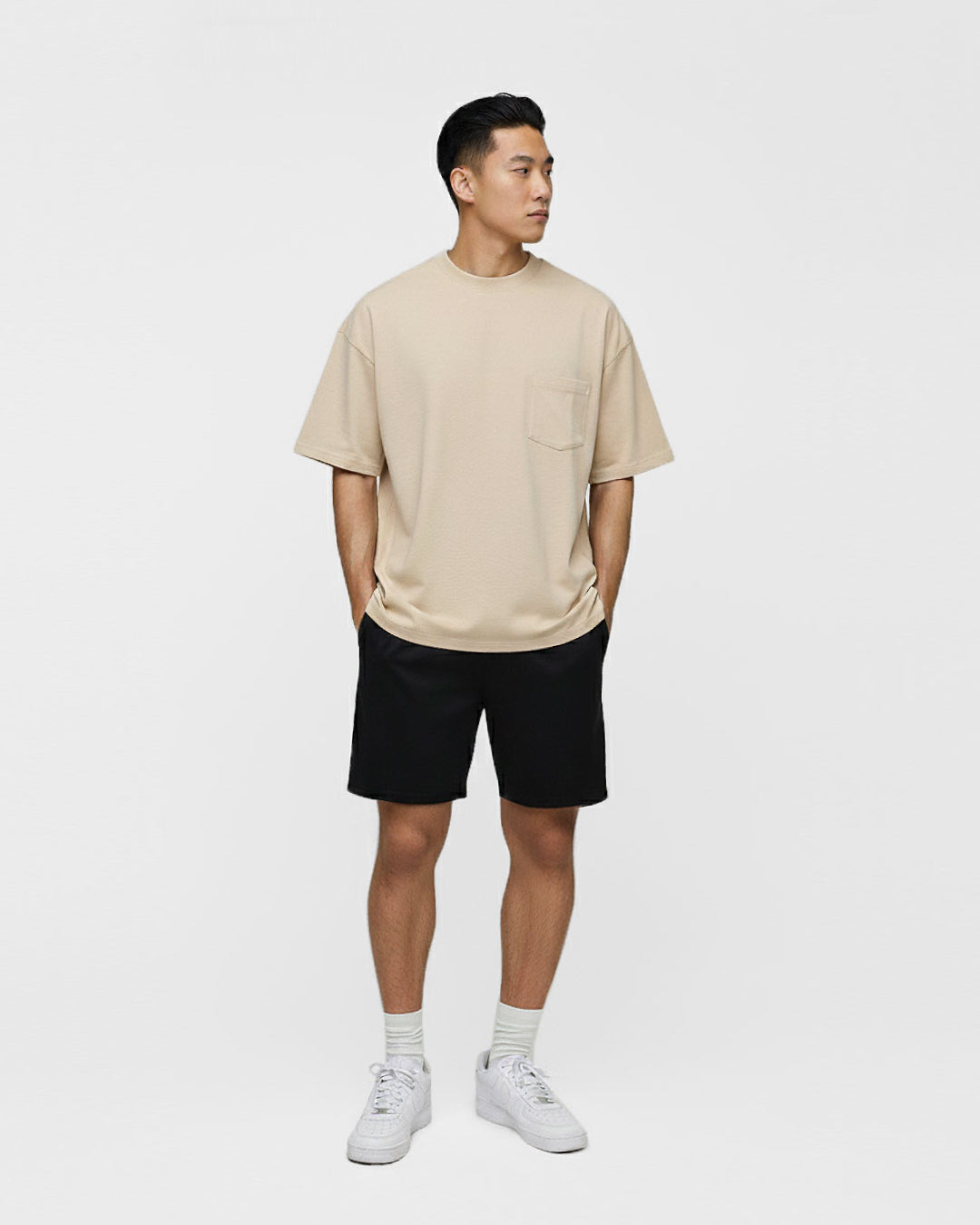 Men Pocket Oversized Tee