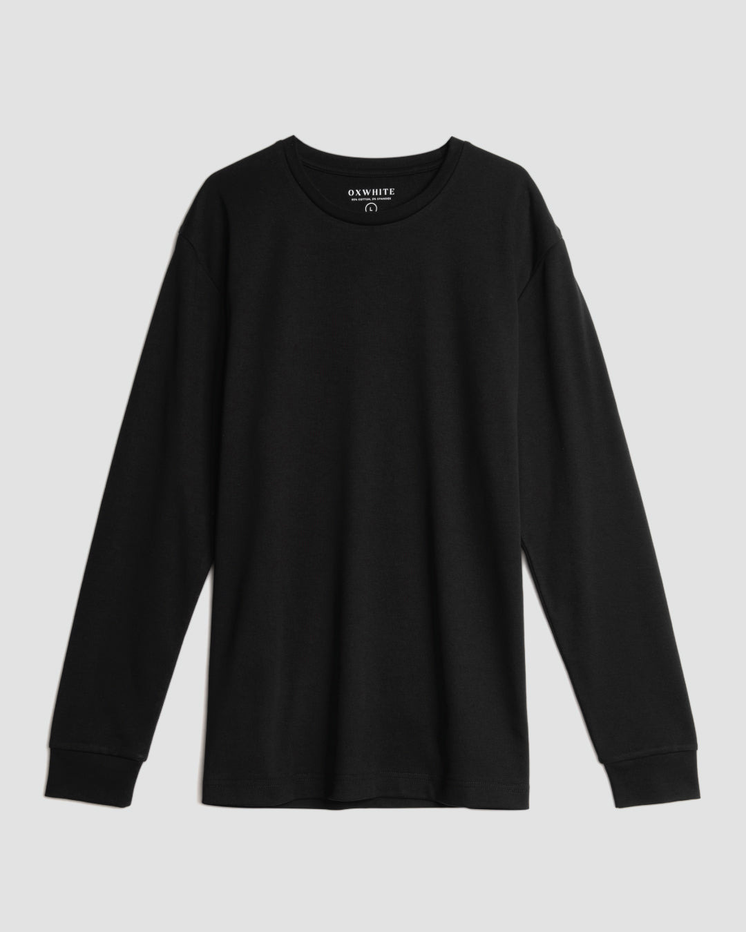 Men Premium Long Sleeve Crew Neck Tee