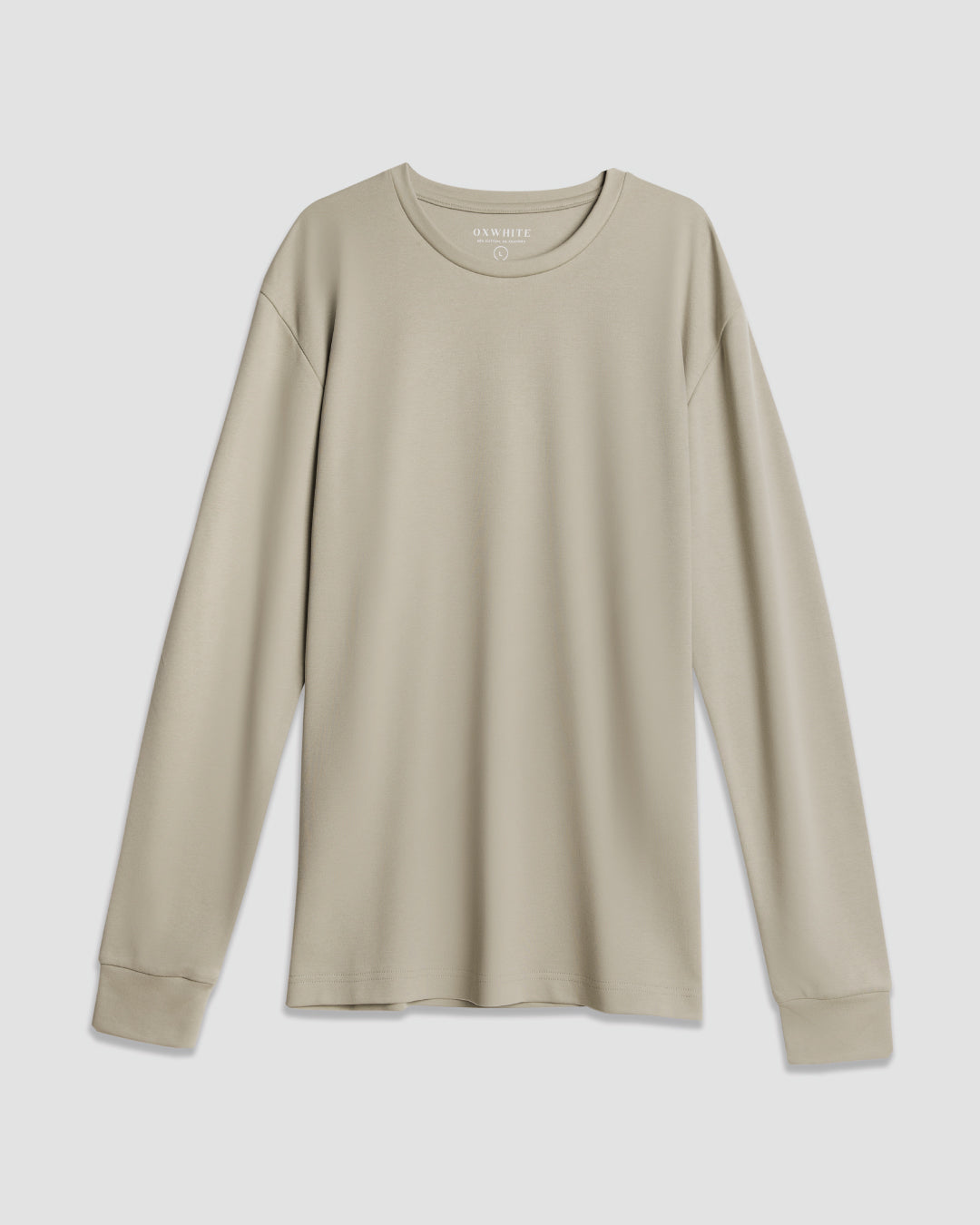 Men Premium Long Sleeve Crew Neck Tee