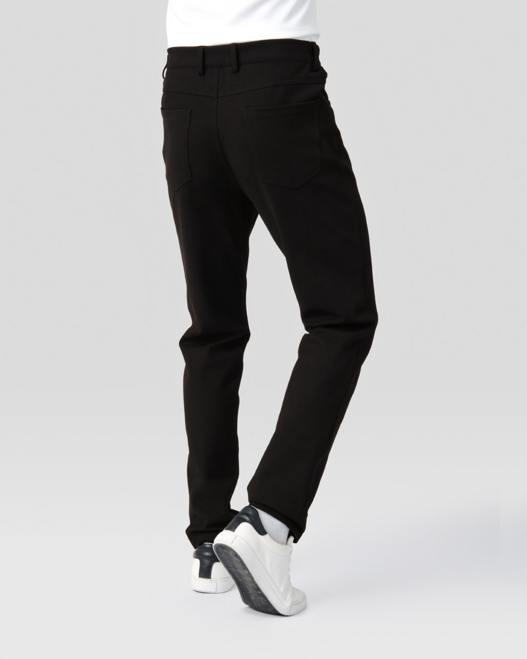 Men Slim Fit Smart Casual Pants