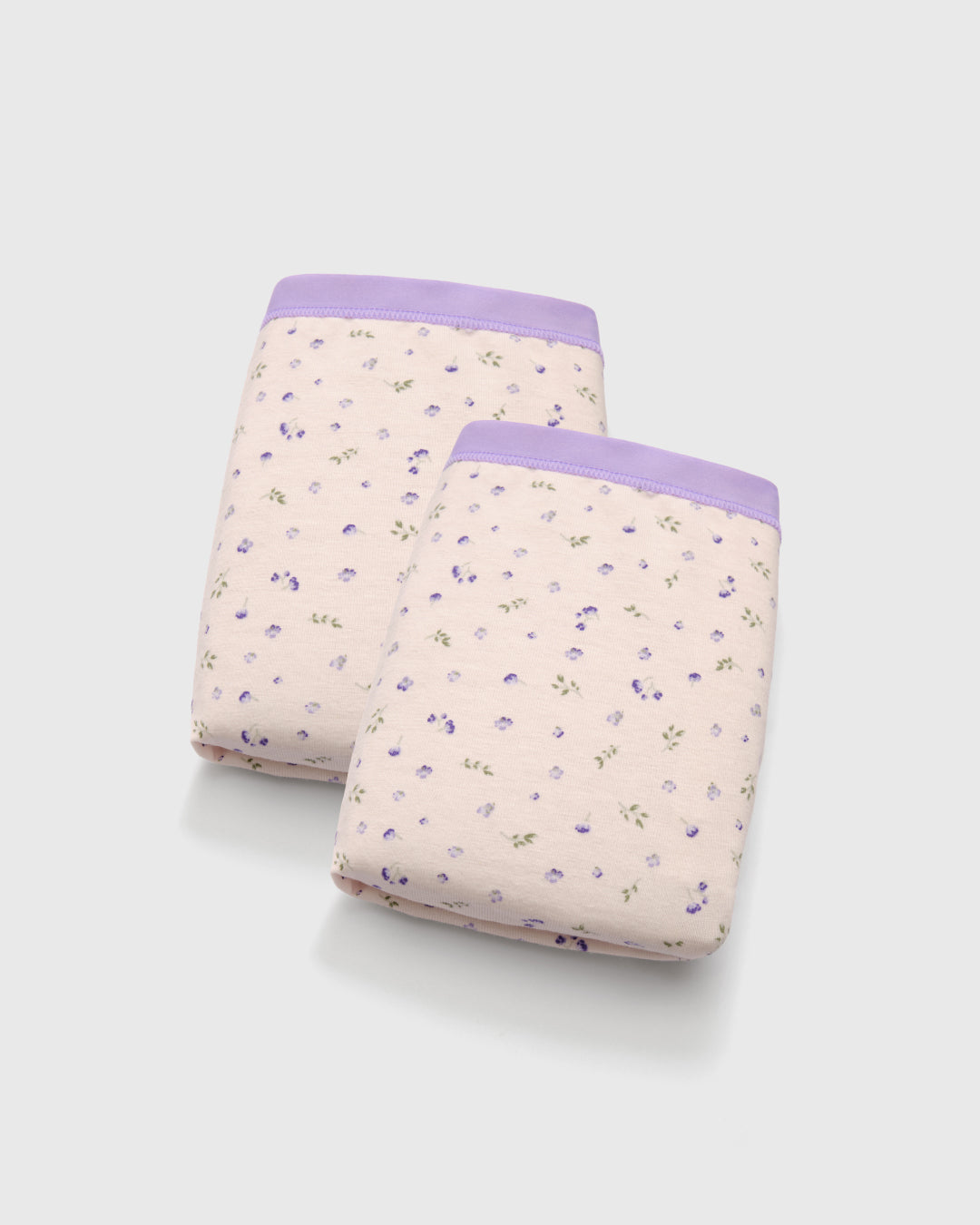 Women Comfy Bikini Panties - Floral (2 in 1 Pack)