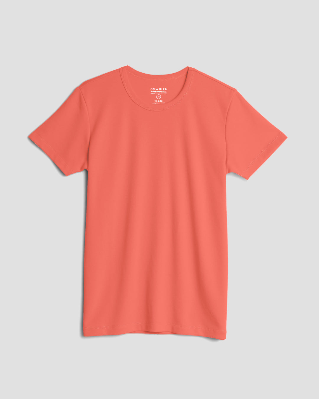 Women Premium Weight Cotton Crew Neck Tee (New Colour)