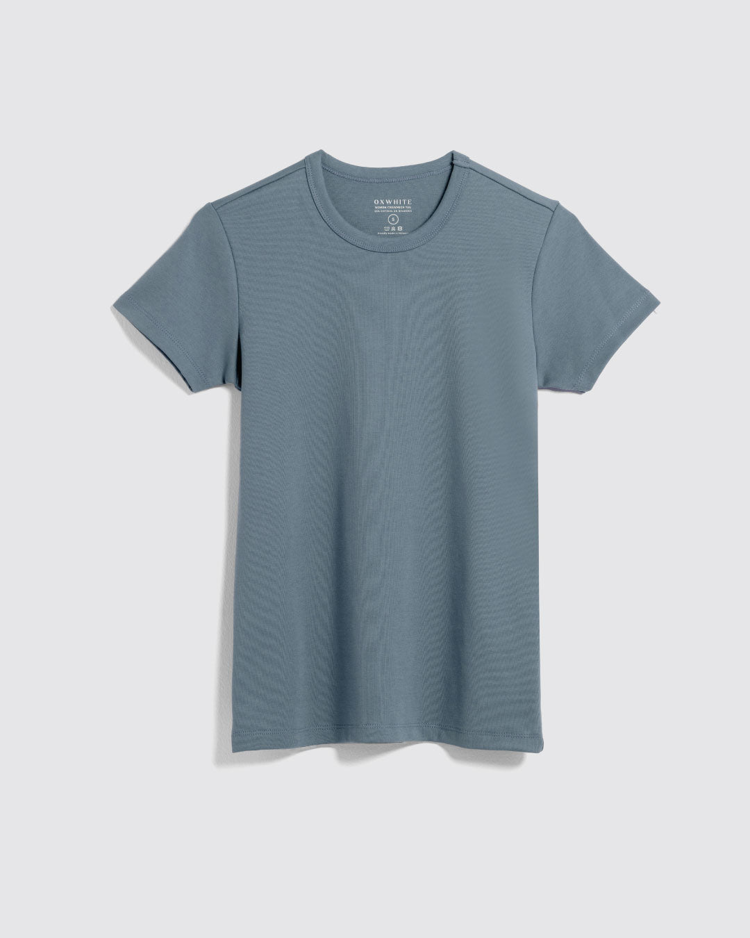 Women Premium Weight Cotton Crew Neck Tee (New Colour)