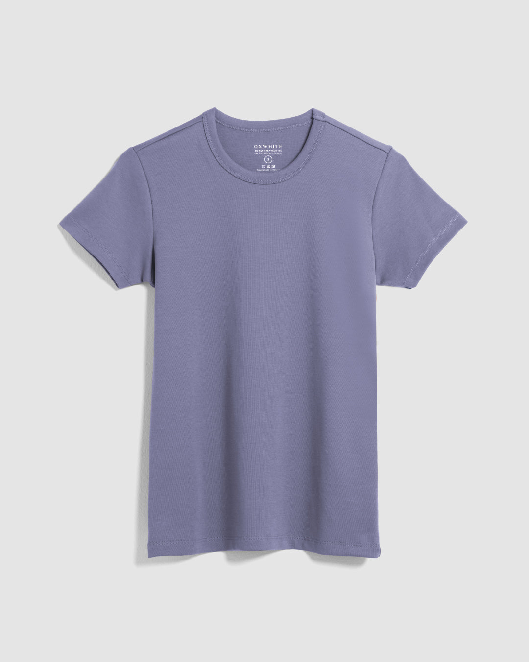 Women Premium Weight Cotton Crew Neck Tee (New Colour)