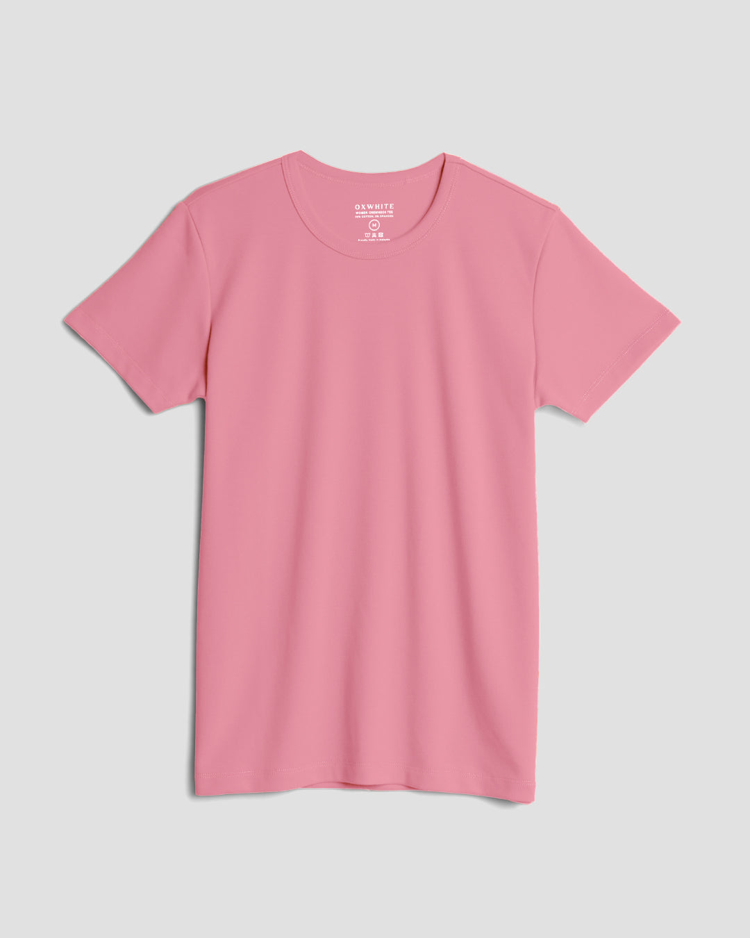 Women Premium Weight Cotton Crew Neck Tee (New Colour)