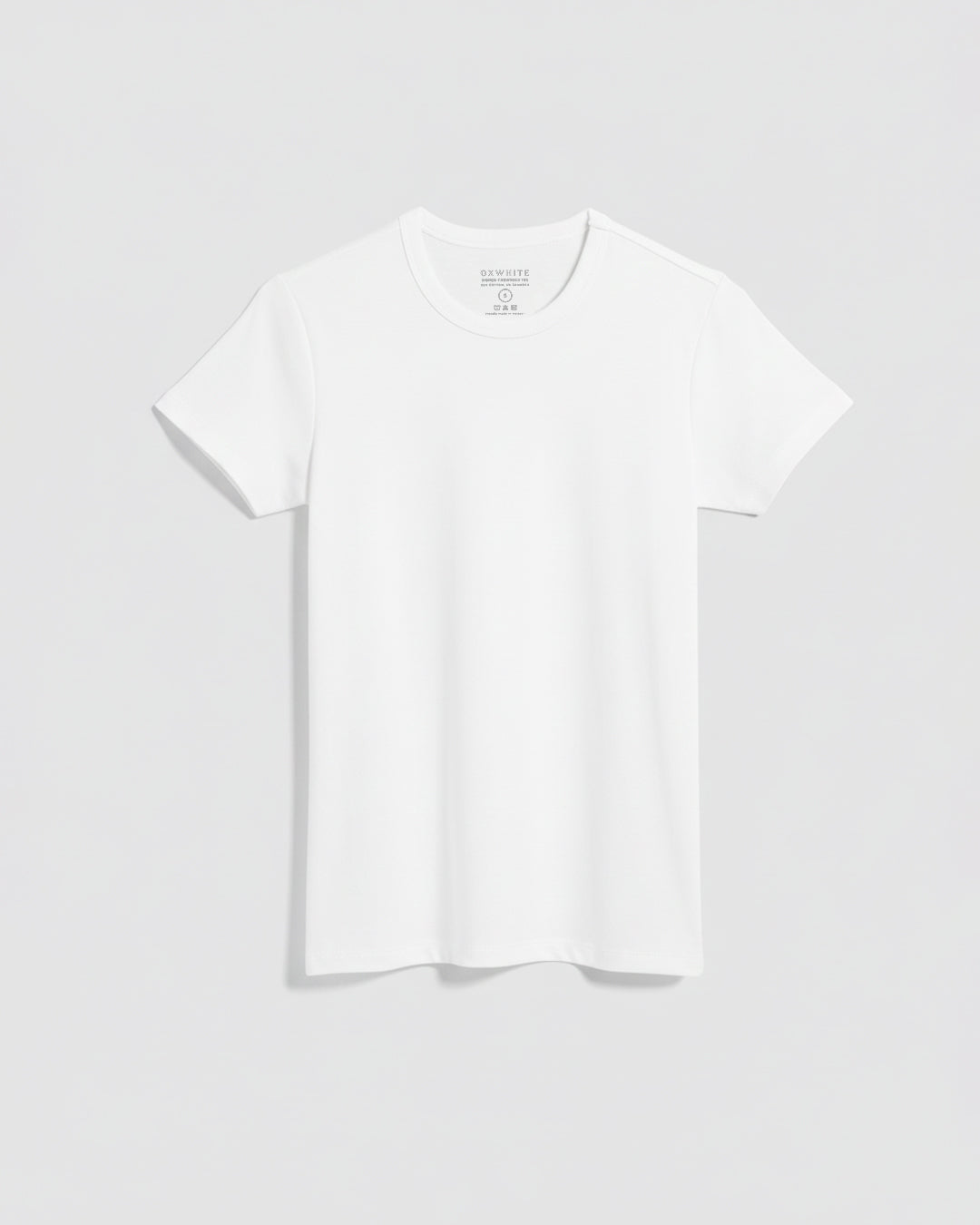 Women Premium Weight Cotton Crew Neck Tee (Essential)