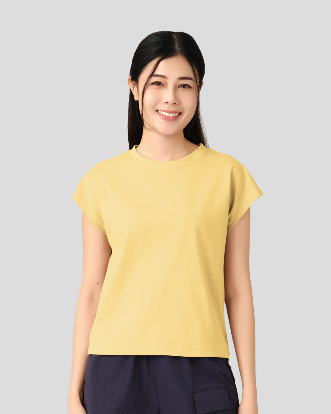 Women Cap Sleeve Top (Essential)