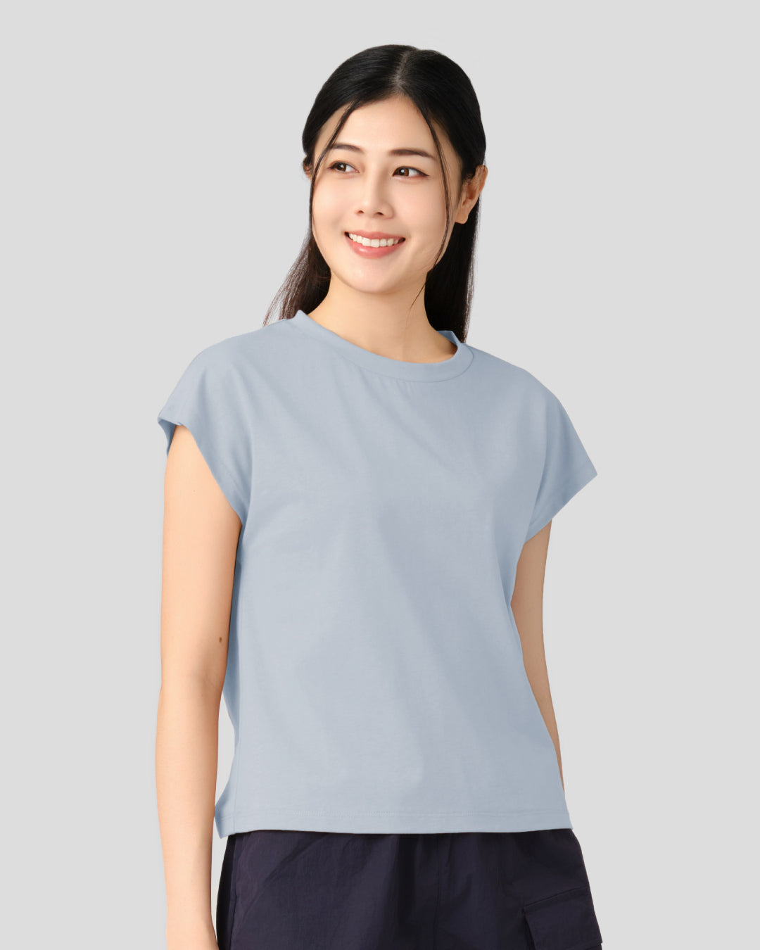 Women Cap Sleeve Top (Essential)