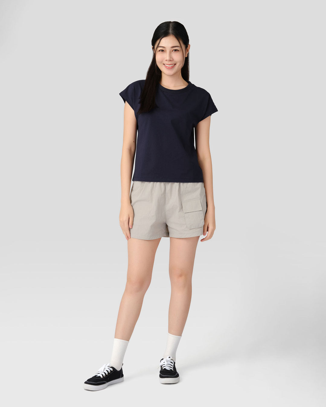 Women Cap Sleeve Top (Essential)