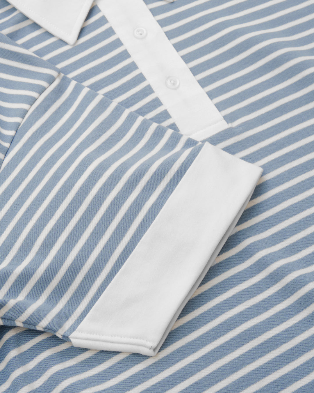 Women Stripes Polo T-Dress