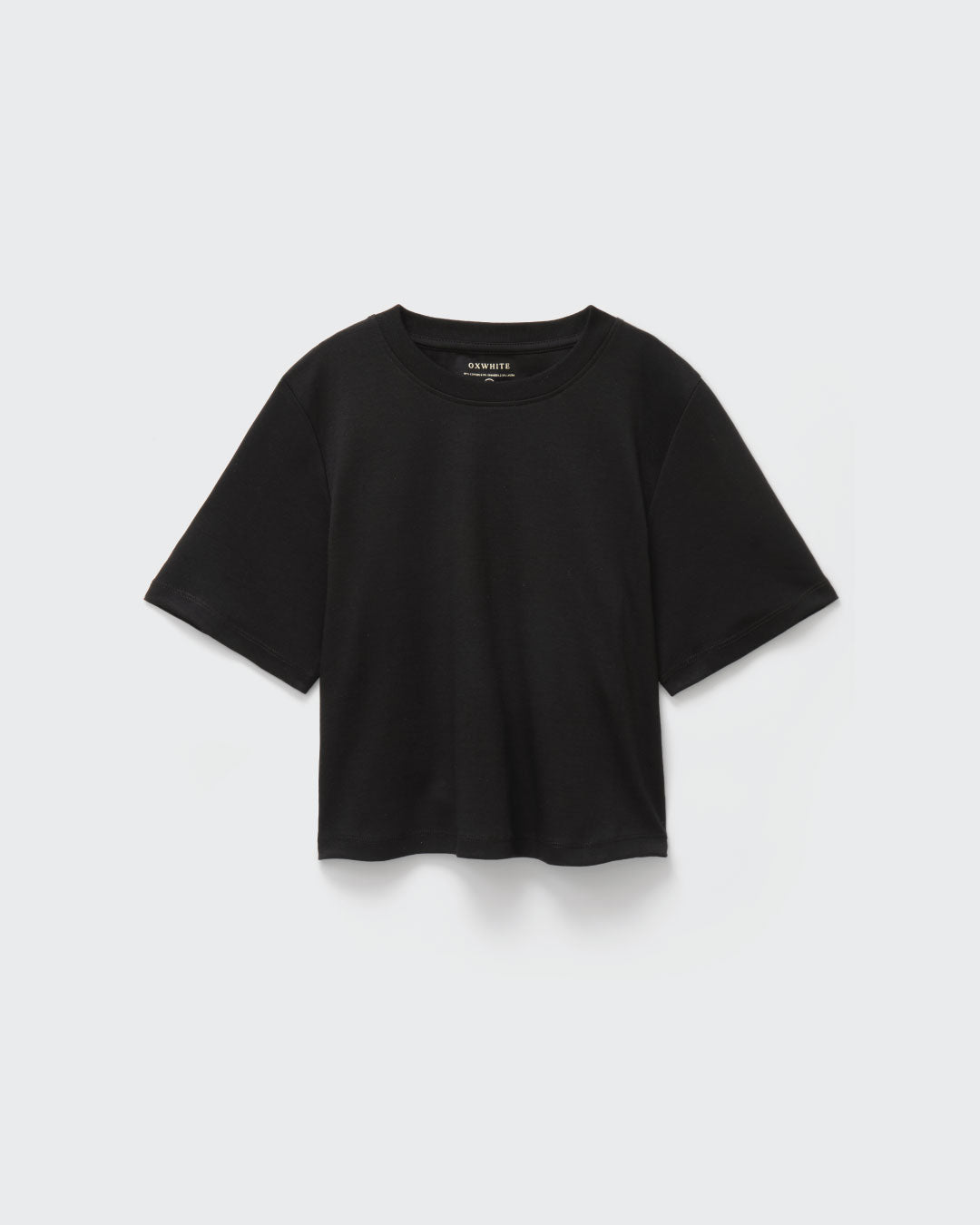 Women Basic Boxy Crop Tee