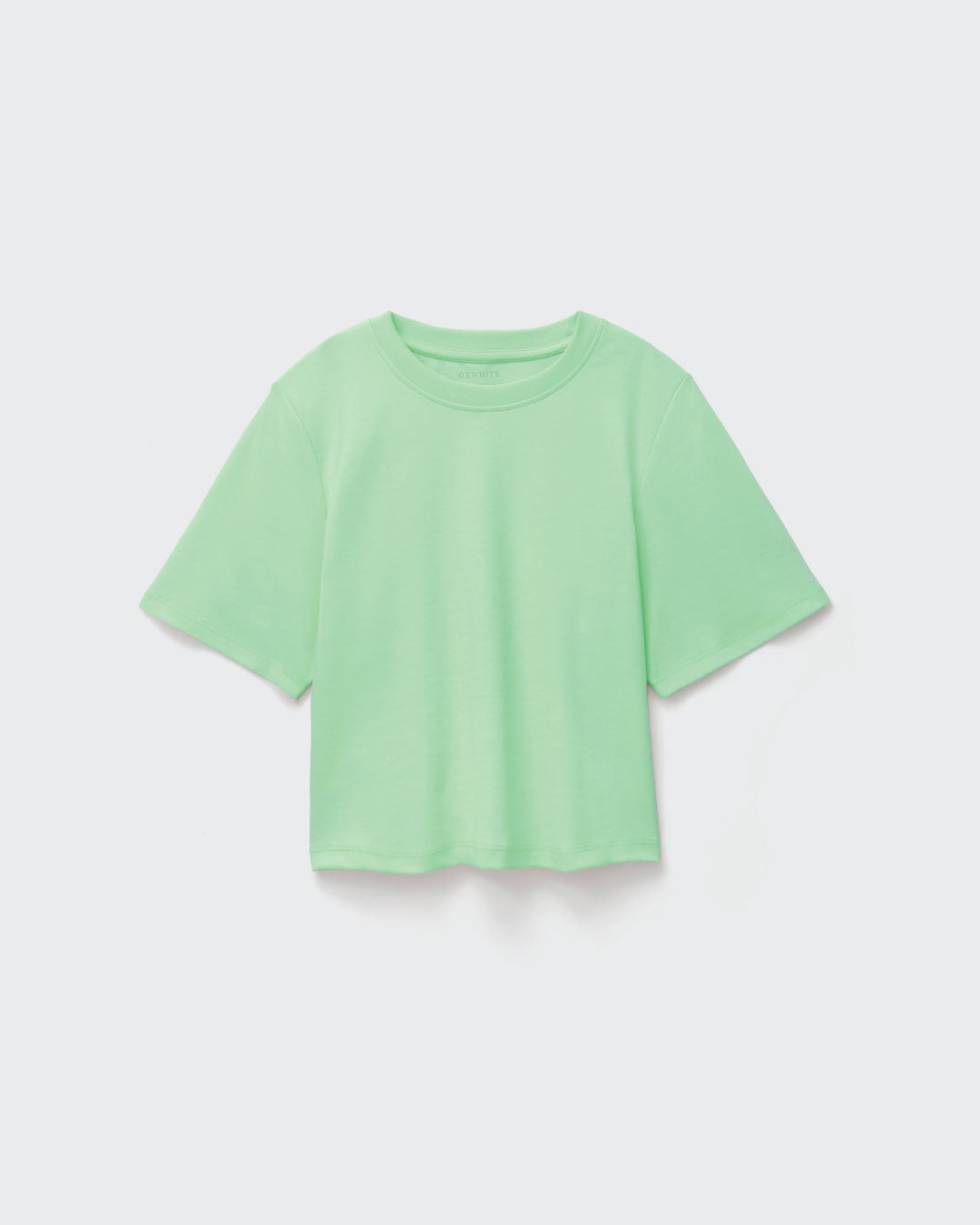 Women Basic Boxy Crop Tee
