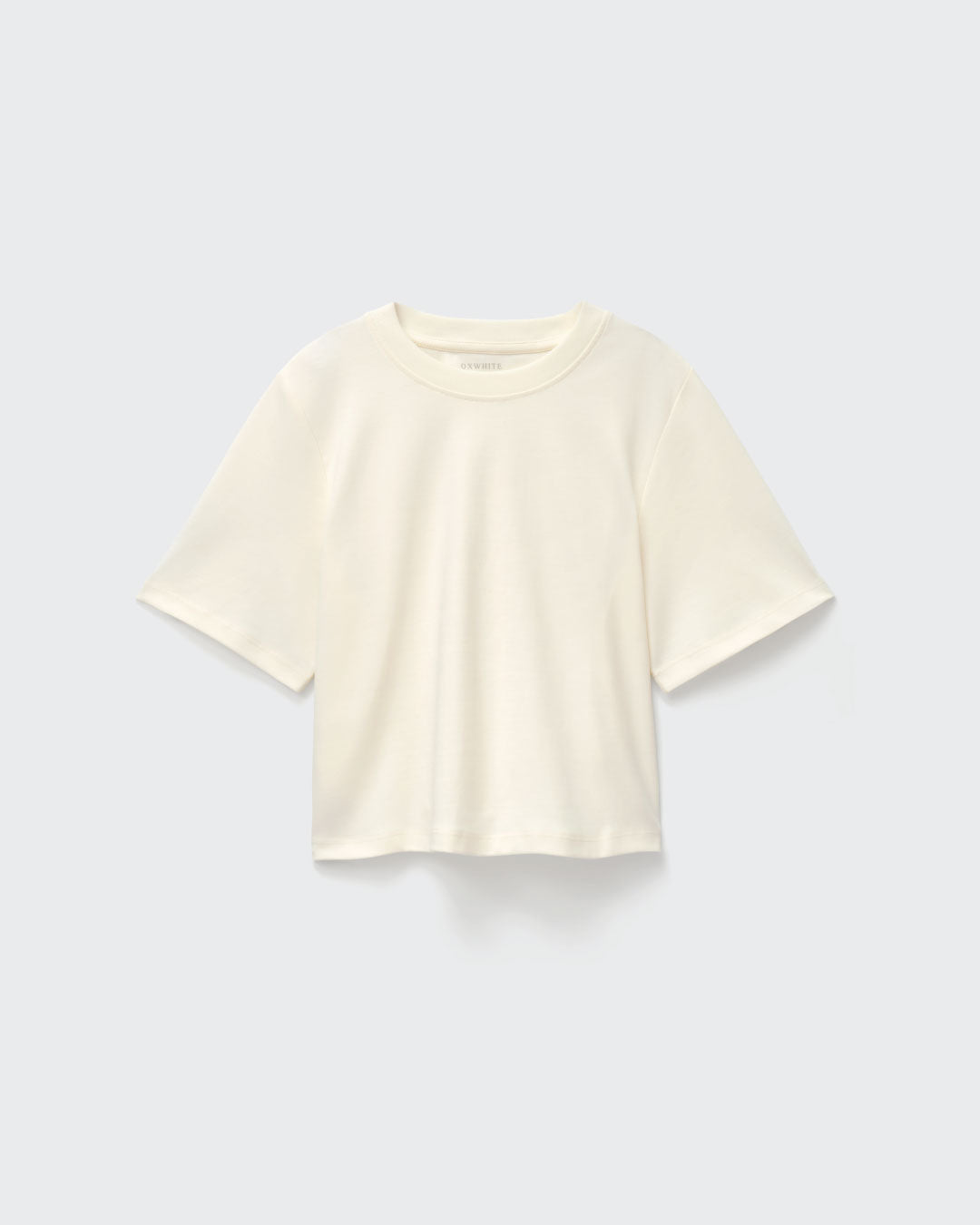 Women Basic Boxy Crop Tee