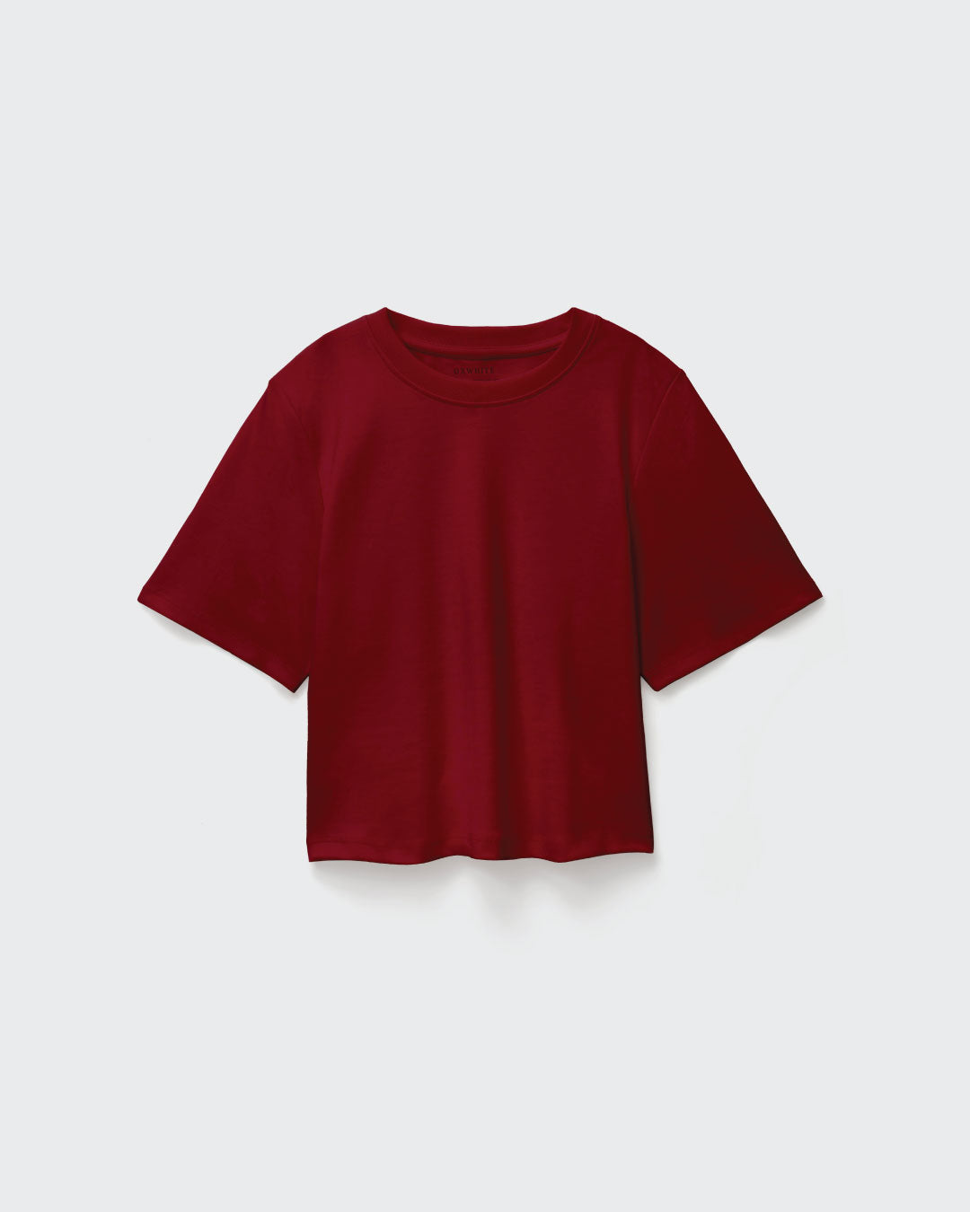 Women Basic Boxy Crop Tee