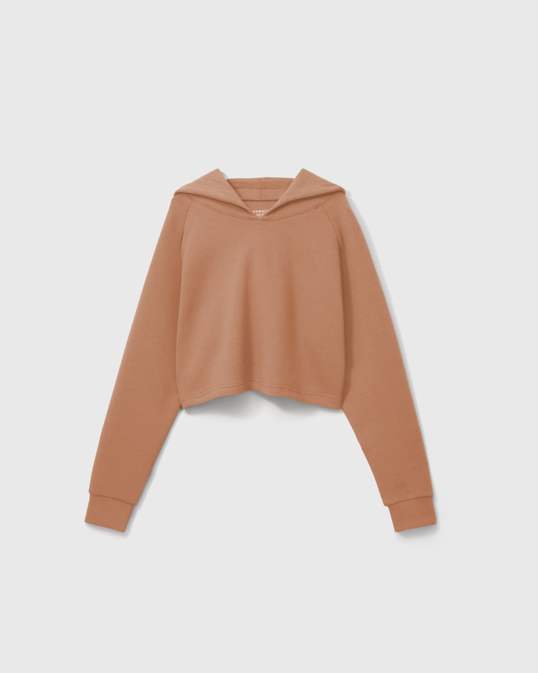 Women Long Sleeve Cropped Hoodie Pullover