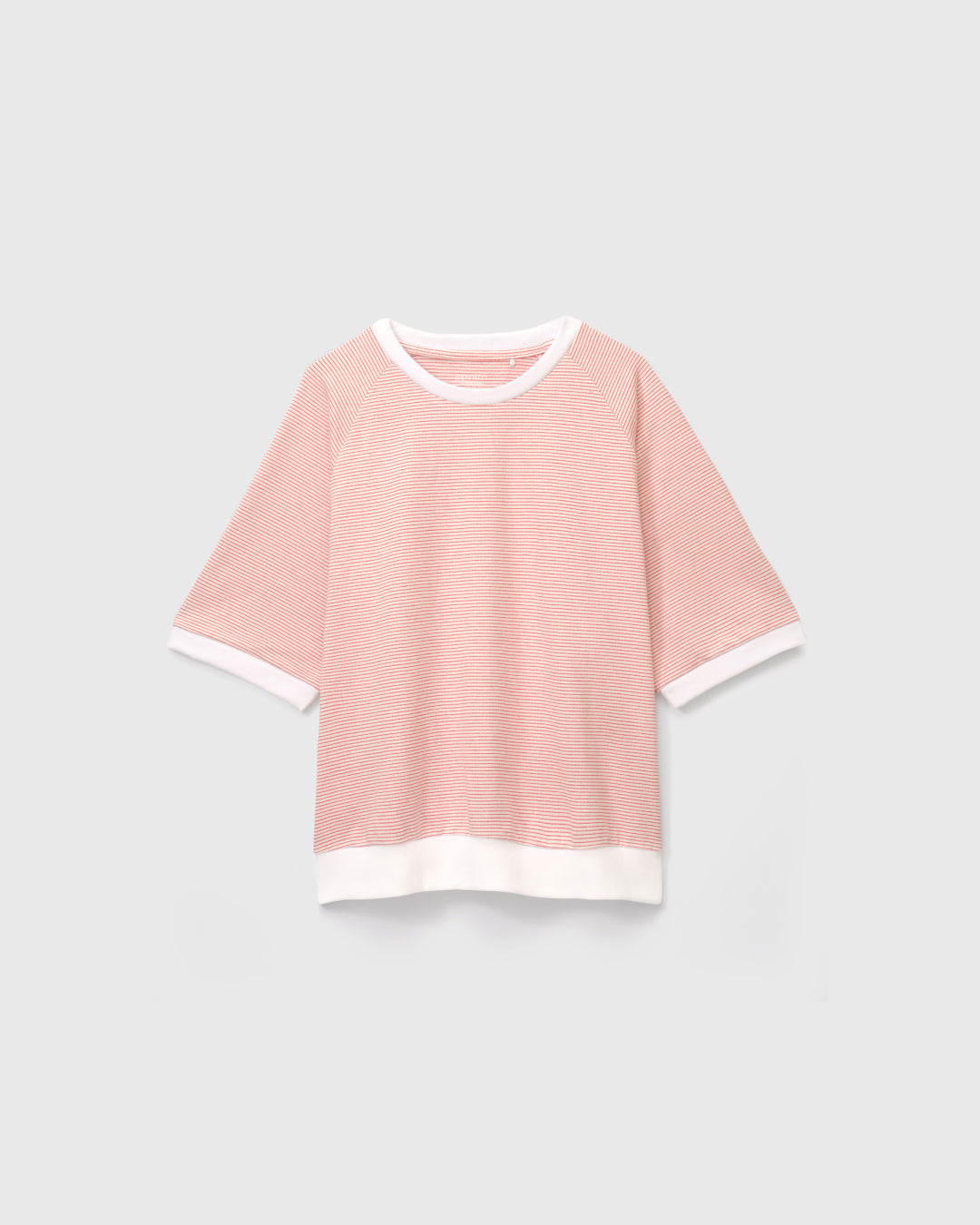 Women Raglan Sleeve Stripes Top