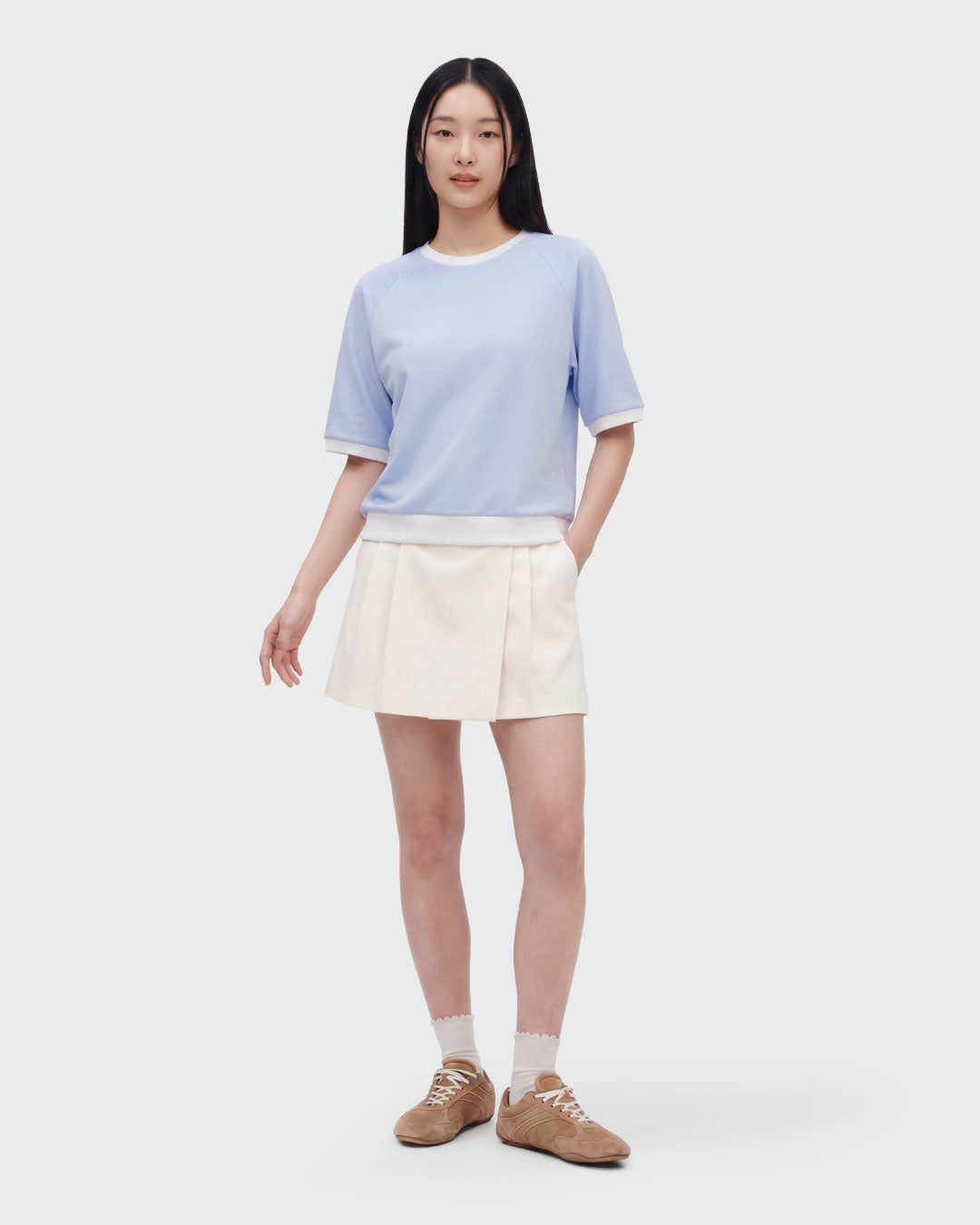 Women Raglan Sleeve Top