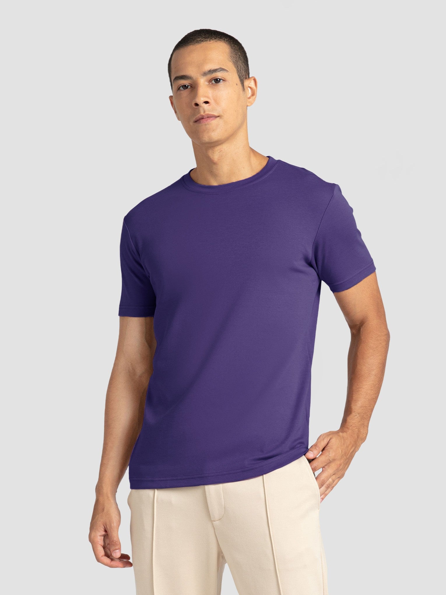 Men Premium Weight Cotton Crew Neck Tee (Seasonal)