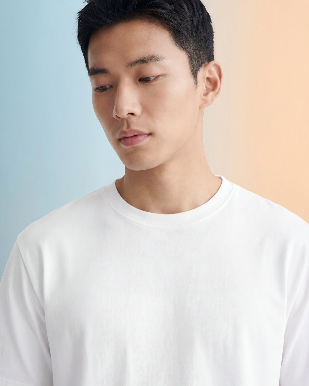 Men Premium Weight Cotton Crew Neck Tee (Essential)