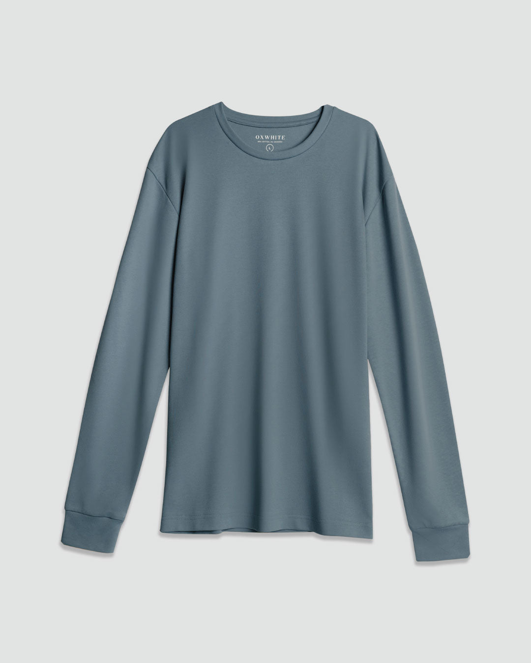 Men Premium Long Sleeve Crew Neck Tee