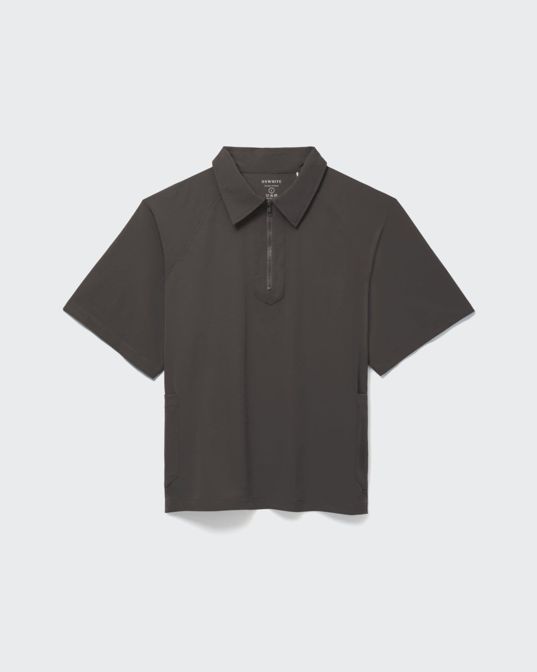 Men Oversized Nylon Polo Tee