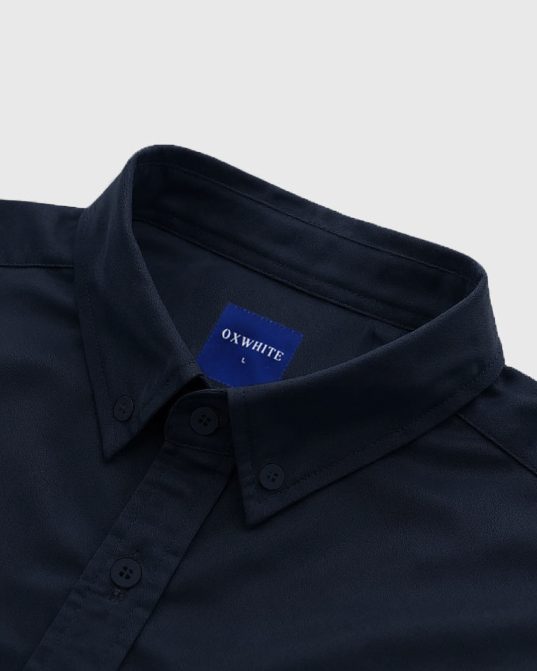 Men Regular Fit Long Sleeve Oxford Shirt