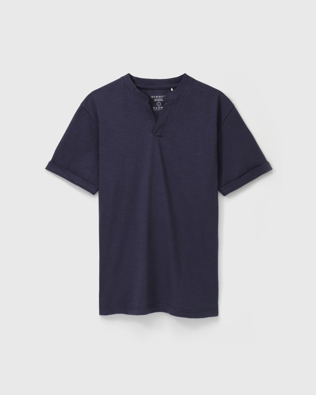Men Mandarin Collar Tee