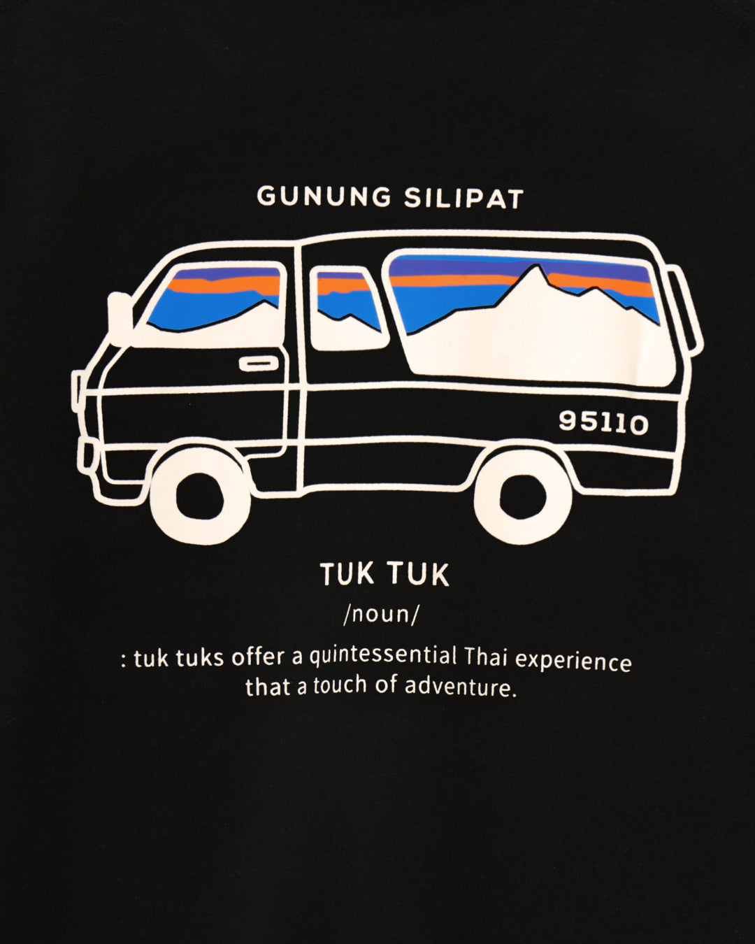 Men Round Neck Oversized Graphic Tee