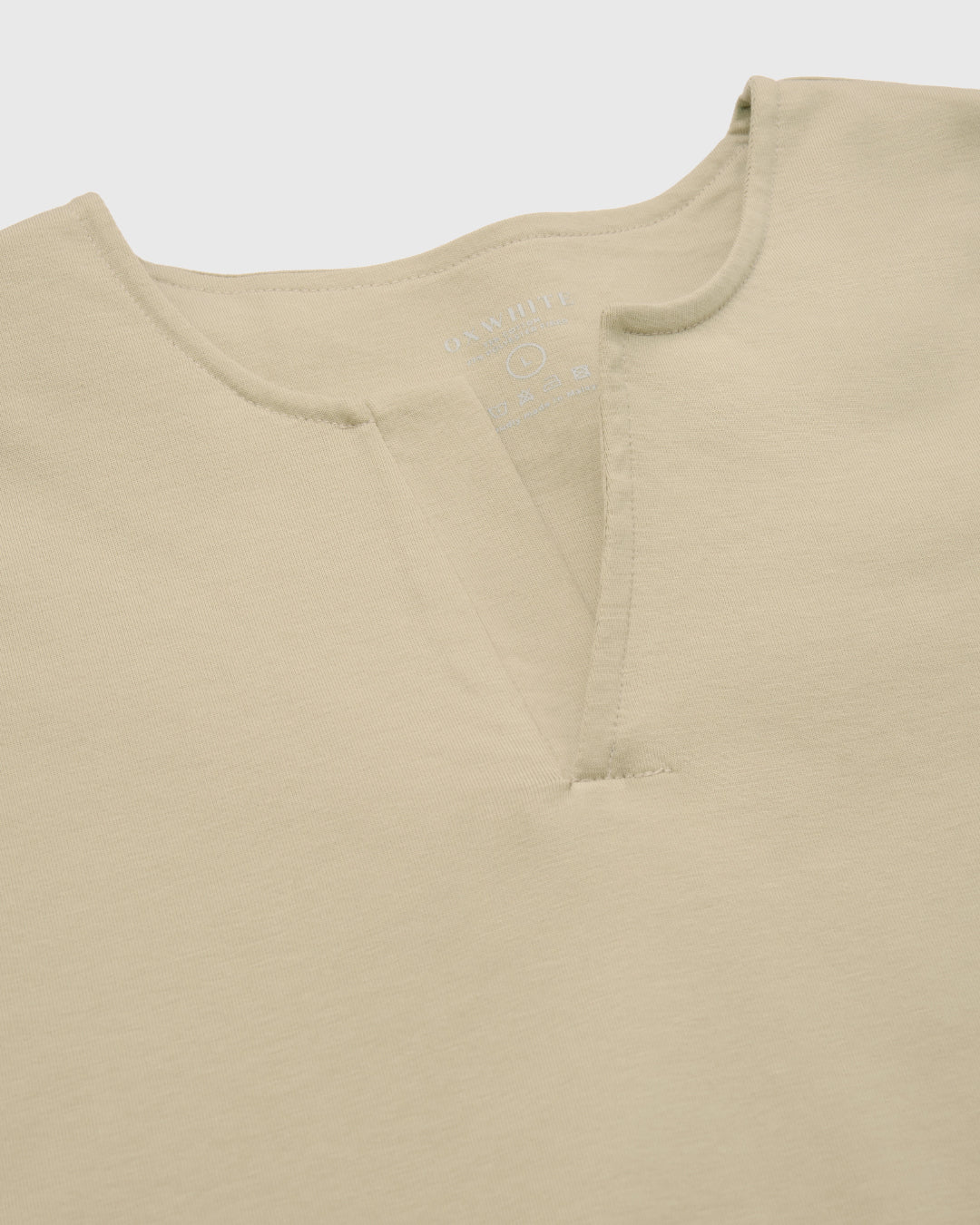 Men Oversized Notch Tee