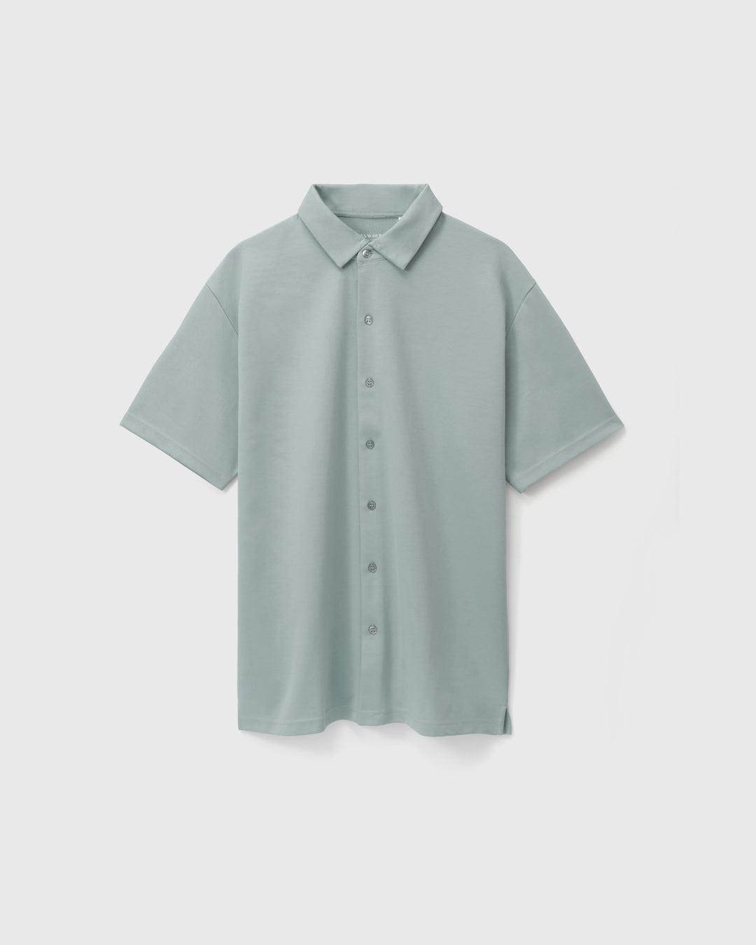 Men Button Up Short Sleeve Casual Shirt