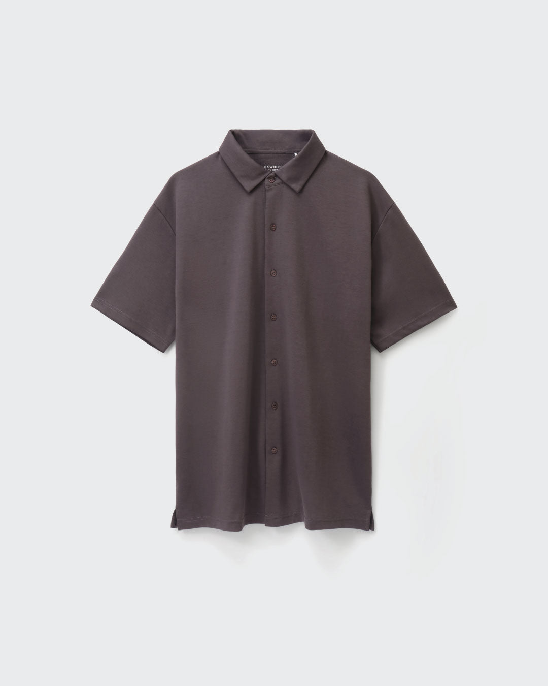 Men Button Up Short Sleeve Casual Shirt