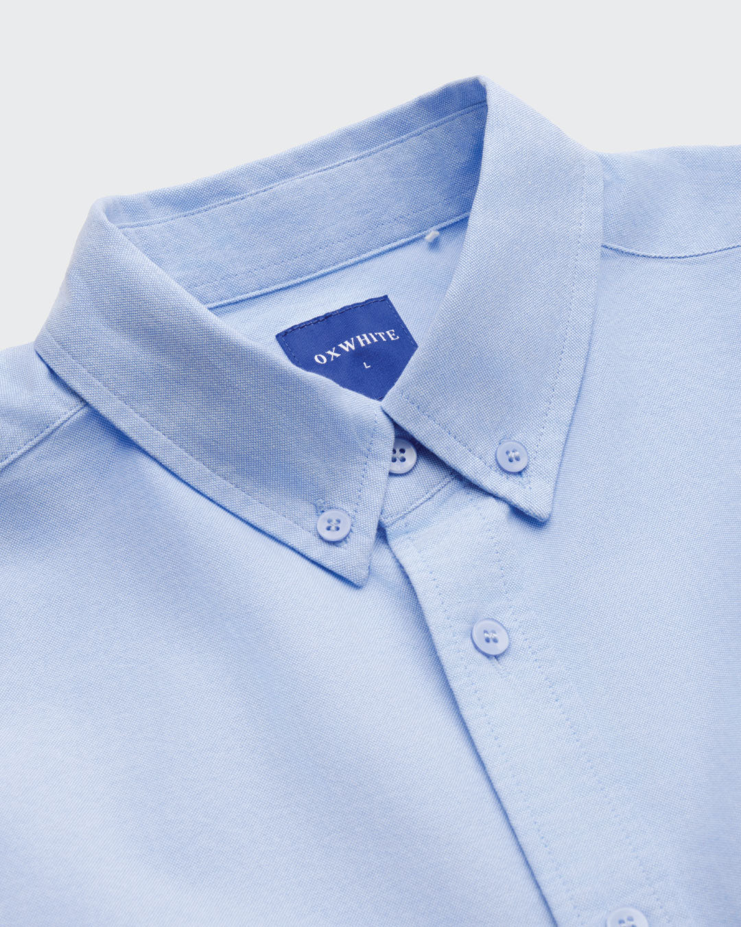 Men Short Sleeve Oxford Shirt