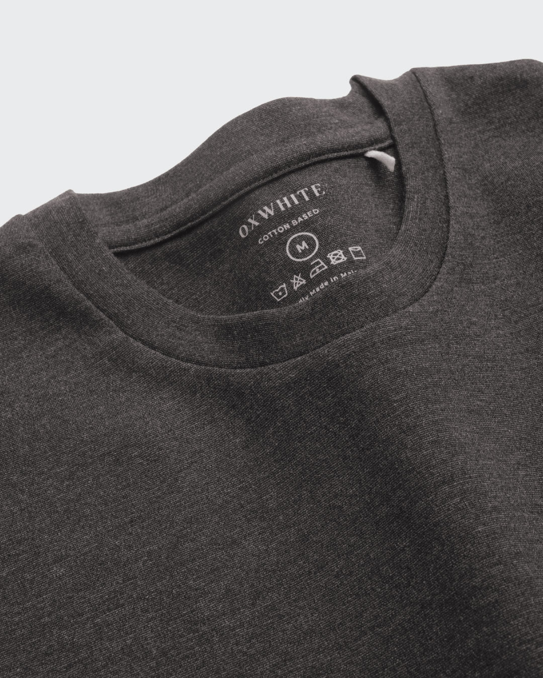 Men Crew Curve Hem Tee