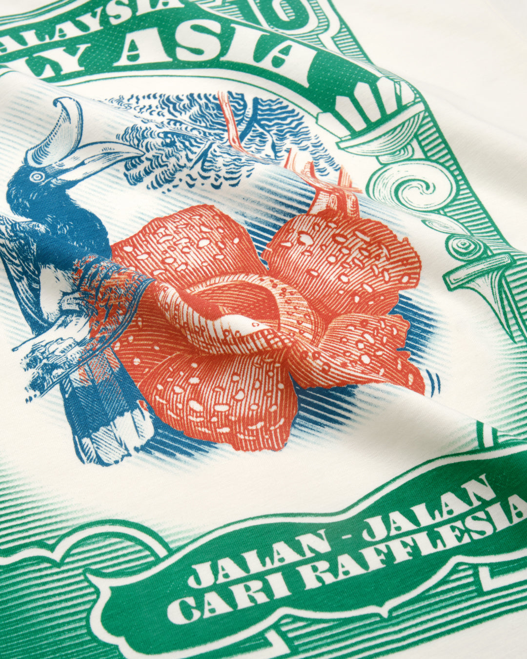Oxwhite x Loka Made Truly Asia Print Tee