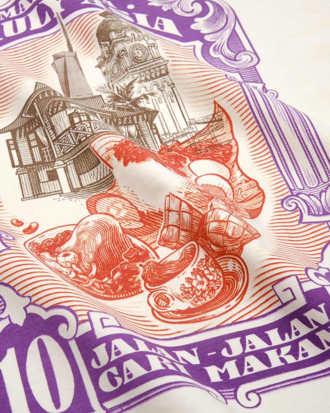 Oxwhite x Loka Made Truly Asia Print Tee