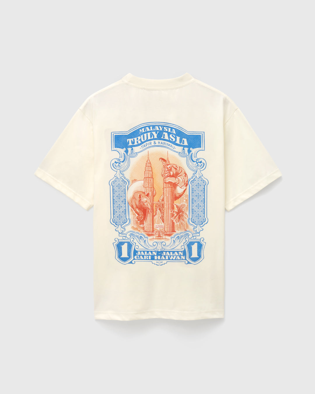 Oxwhite x Loka Made Truly Asia Print Tee