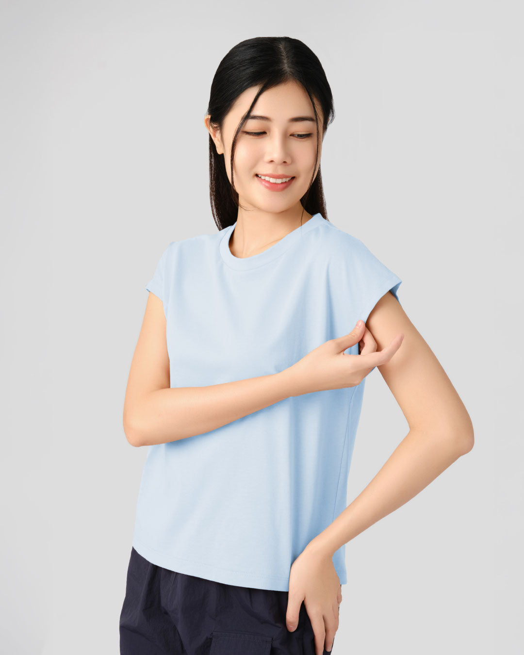 Women Cap Sleeve Top (Essential)