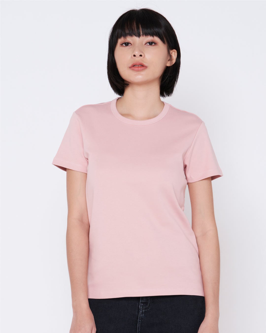 Women Premium Weight Cotton Crew Neck Tee (Seasonal)