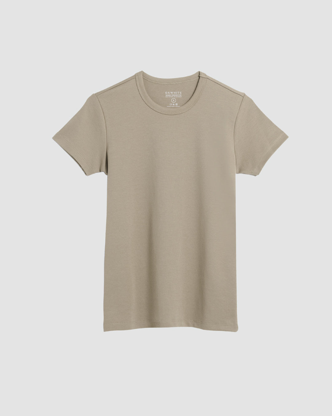 Women Premium Weight Cotton Crew Neck Tee (Essential)