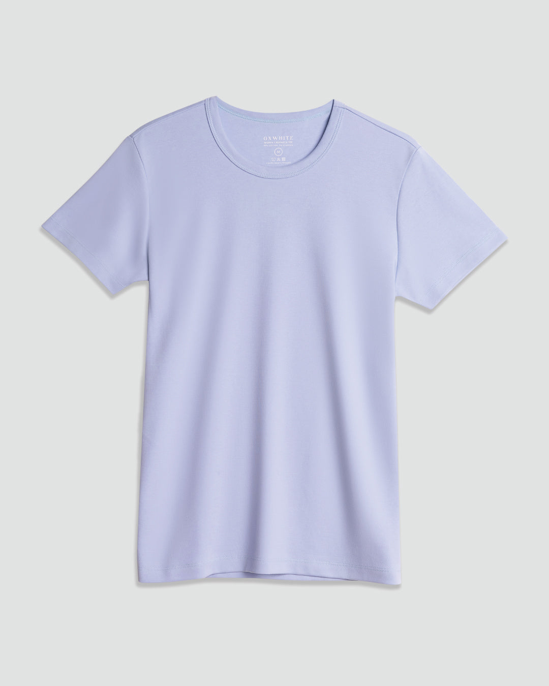 Women Premium Weight Cotton Crew Neck Tee (Essential)